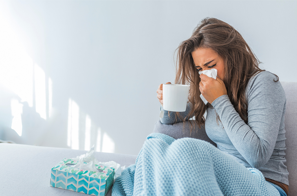 Forkølelses- og influenzasymptomer – og hvordan du lindrer dem 