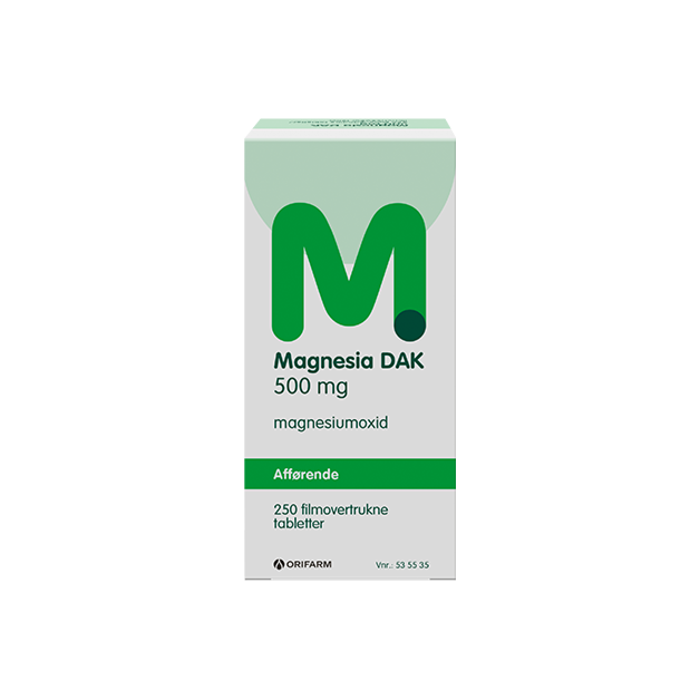 Magnesia 500Mg 250Stk