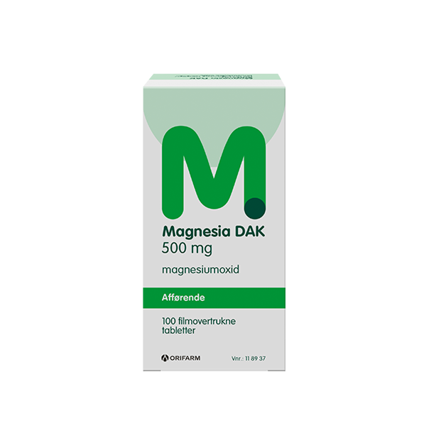 Magnesia 500Mg 100Stk