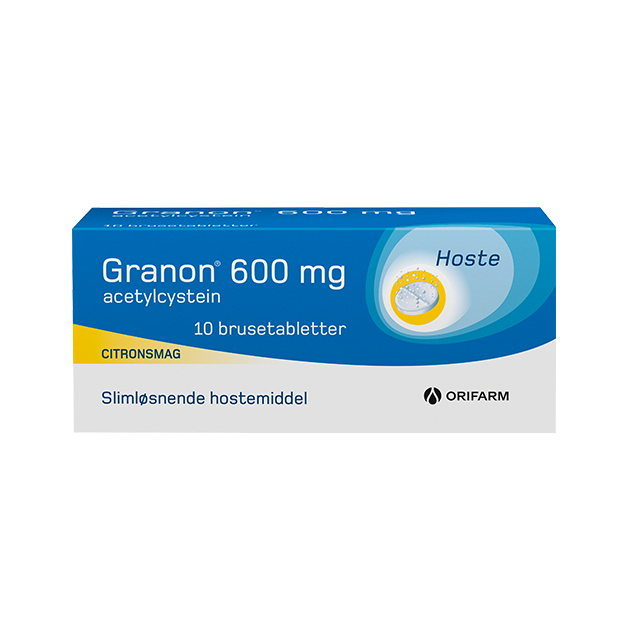 Granon 600Mg 10Stk Juni 2024