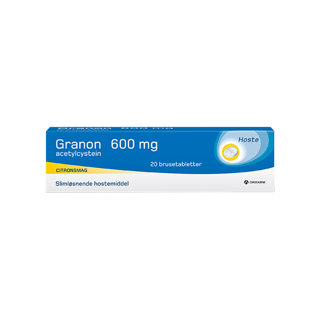 Granon 600Mg 20Stk Juni 2024