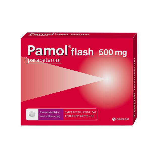 Pamol Flash 8 stk